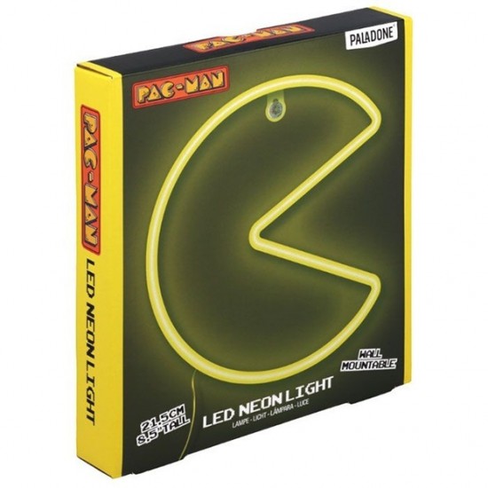 Paladone: Pac Man - Wall Mountable LED Neon Light PP12624PMVN