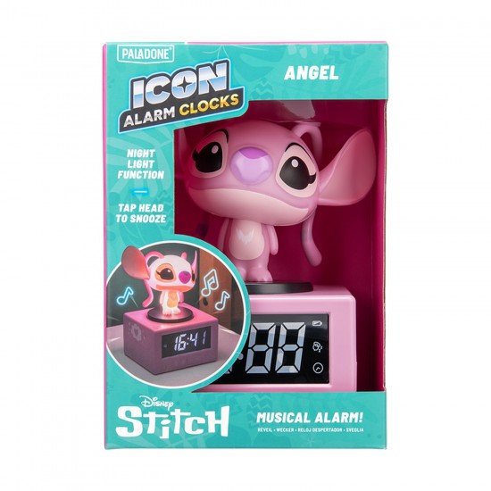 Paladone Icons: Disney - Stitch Angel Alarm Clock PP14987LS