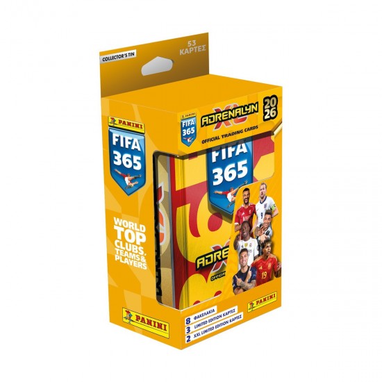 Panini Fifa 365 2026 Adrenalyn Xl Metal Classic Tin 8 Packs 3 Limited Edition Cards 2 Xxl Limited Edition Cards