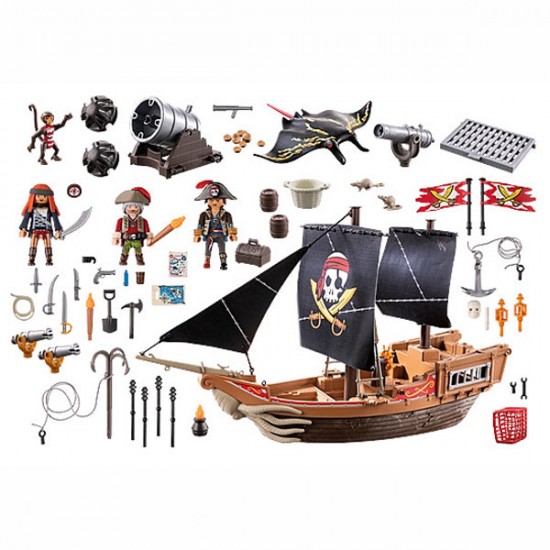 Playmobil Pirates Πειρατική ναυαρχίδα 71530