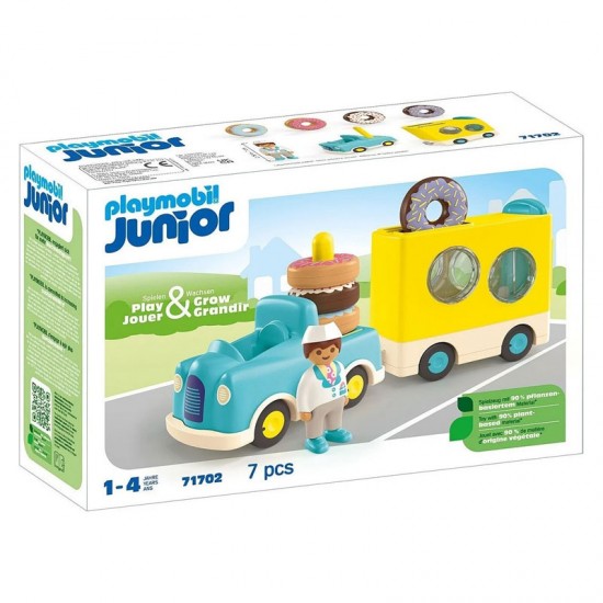 Playmobil Junior Φορτηγάκι ντόνατ 71702