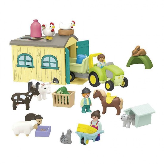 Playmobil Junior Διασκέδαση στη Φάρμα 71656