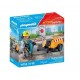 Playmobil Action Heroes Εργάτης με Κομπρεσέρ 71752