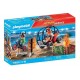 Playmobil Action Heroes Ακροβατικά με Γουρούνα & Μηχανή 71808