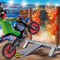 Playmobil Action Heroes Ακροβατικά με Γουρούνα & Μηχανή 71808 Playmobil Action Heroes Ακροβατικά με Γουρούνα & Μηχανή 71808