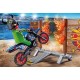 Playmobil Action Heroes Ακροβατικά με Γουρούνα & Μηχανή 71808