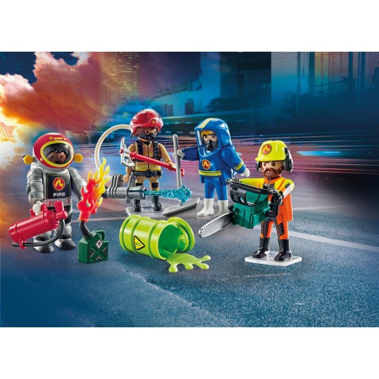 Playmobil Action Heroes My Figures: Επιχείρηση Πυροσβεστικής 71468