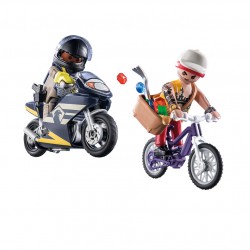 Playmobil Starter Pack Αστυνομική Καταδίωξη Ληστή Κοσμημάτων 71255 Playmobil Starter Pack Αστυνομική Καταδίωξη Ληστή Κοσμημάτων 71255