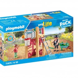 Playmobil My Life Starter Pack Εργασίες επισκευής παιδικής χαράς 71475
