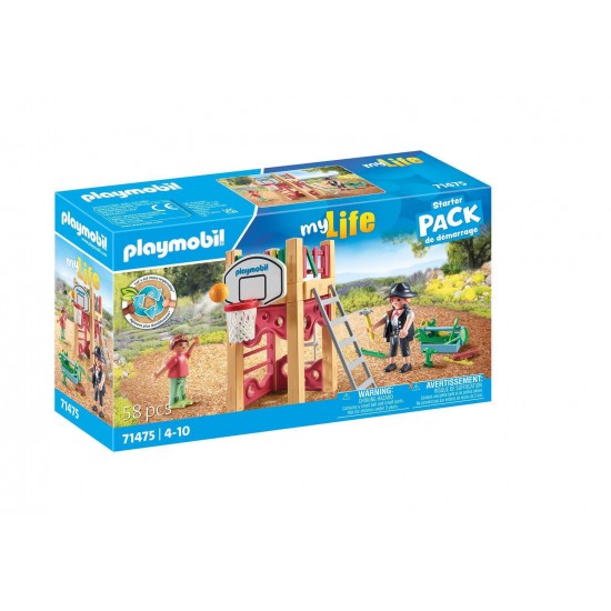Playmobil My Life Starter Pack Εργασίες επισκευής παιδικής χαράς 71475