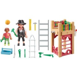 Playmobil My Life Starter Pack Εργασίες επισκευής παιδικής χαράς 71475
