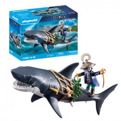 Playmobil Pirates Με Γιγαντιαίο Καρχαρία 71793
