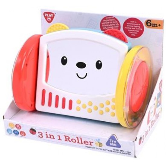 Playgo Spin & Explore Play Wheel Roller 3 In 1 (1741)