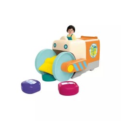 Playmobil Junior Απορριμματοφόρο Όχημα 71774