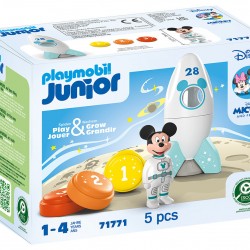 Playmobil Disney Mickey Mouse Junior & Disney: Ο Μίκυ Μάους Και Διαστημικός Πύραυλος 71771