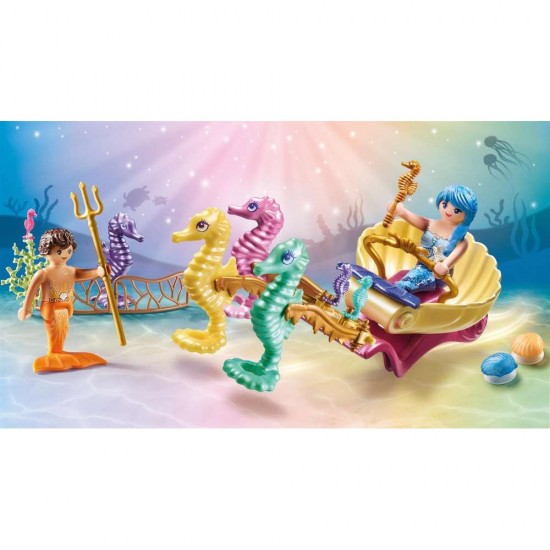 Playmobil Princess Magic Γοργονο-άμαξα με Ιππόκαμπους 71500