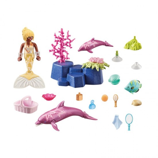 Playmobil Princess Magic Γοργόνα με Δελφίνια 71501