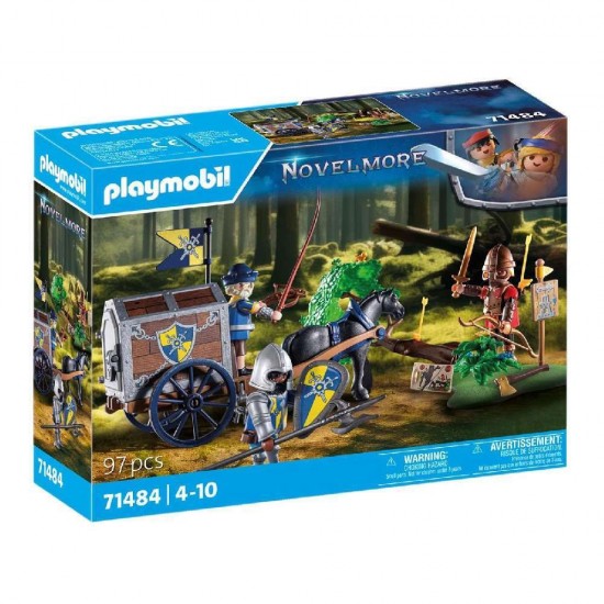 Playmobil Novelmore Ληστεία Εμπορικής Άμαξας 71484