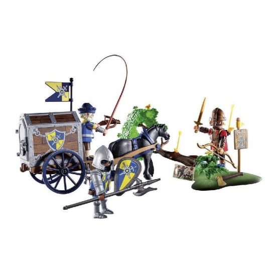 Playmobil Novelmore Ληστεία Εμπορικής Άμαξας 71484