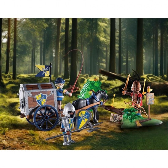 Playmobil Novelmore Ληστεία Εμπορικής Άμαξας 71484