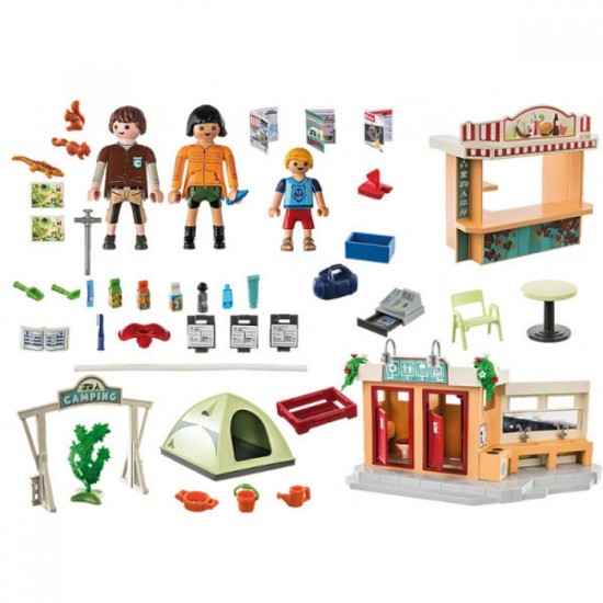 Playmobil Family Fun Οργανωμένο Camping 71424