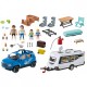 Playmobil Family Fun Οικογενειακές Διακοπές Με Τροχόσπιτο Camping 71423