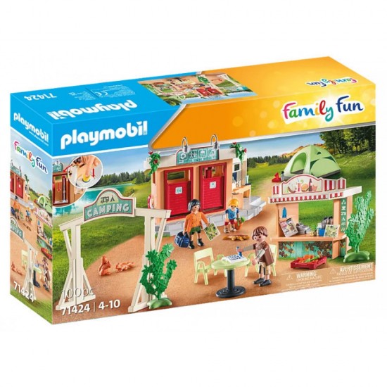 Playmobil Family Fun Οργανωμένο Camping 71424