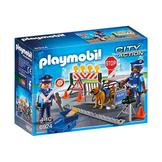 Playmobil Οδόφραγμα Αστυνομίας