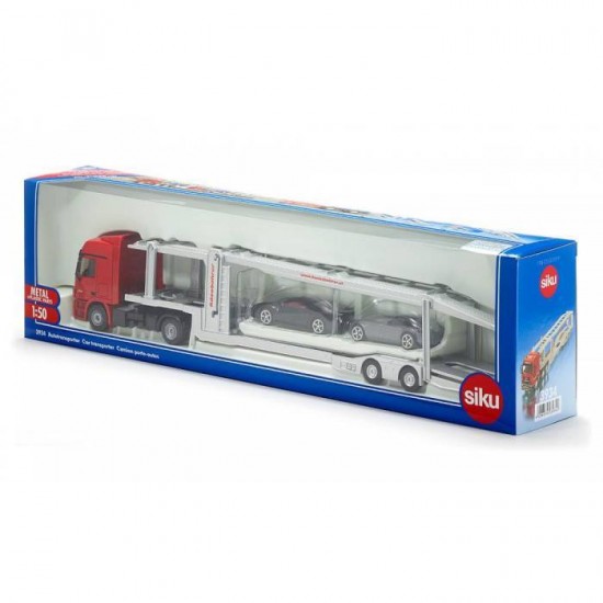 Siku Φορτηγό Mercedes-Benz Actros Μεταφοράς Αυτοκινήτων 1:50