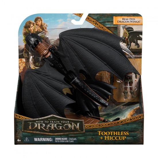 Spin Master How to Train Your Dragon: Dragons & Vikings - Toothless & Hiccup Action Figures 20151277