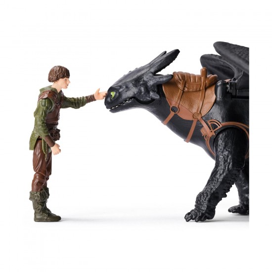 Spin Master How to Train Your Dragon: Dragons & Vikings - Toothless & Hiccup Action Figures 20151277