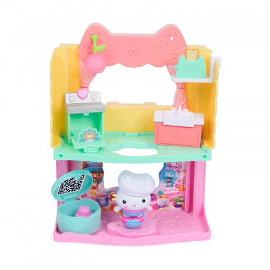 Spin Master Gabby's Dollhouse Movie: 'Cakey's' Sprinkle - Cake-Static Kitchen Playset 6074281