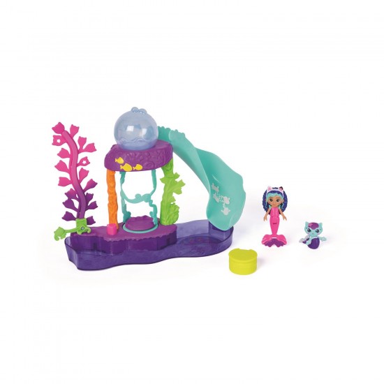 Spin Master Gabby's Dollhouse: The Movie - 'MerCat's' Colorful Kitty Aquarium Playset  6074401