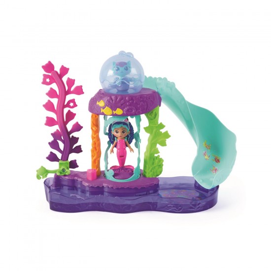 Spin Master Gabby's Dollhouse: The Movie - 'MerCat's' Colorful Kitty Aquarium Playset  6074401