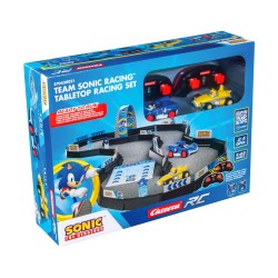 Carrera R/C Car: Team Sonic Racing™ Mini RC - 1:43 Tabletop Racing Set 370430021