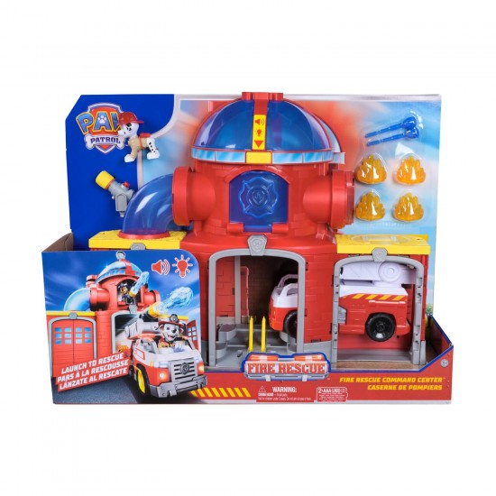 Spin Master Paw Patrol: Fire Rescue - Fire Rescue Command Center Playset 6073760 Spin Master Paw Patrol: Fire Rescue - Fire Rescue Command Center Playset 6073760
