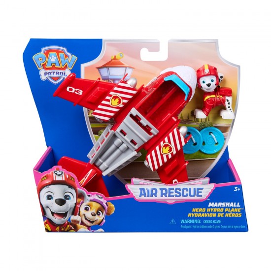 Spin Master Paw Patrol: Air Rescue - Marshall Hero Hydro Plane Vehicle & Figure