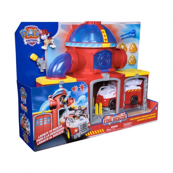 Spin Master Paw Patrol: Fire Rescue - Fire Rescue Command Center Playset 6073760 Spin Master Paw Patrol: Fire Rescue - Fire Rescue Command Center Playset 6073760