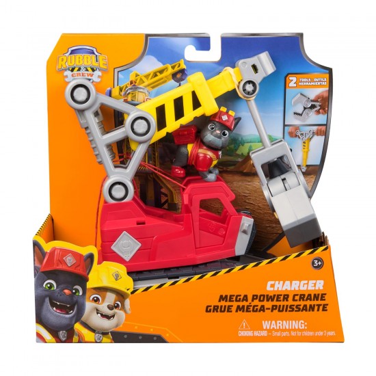 Spin Master Rubble & Crew: Charger - Mega Power Crane Vehicle 6073295