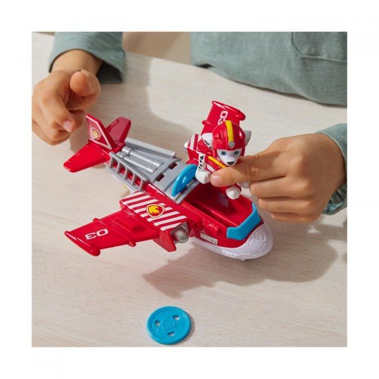 Spin Master Paw Patrol: Air Rescue - Marshall Hero Hydro Plane Vehicle & Figure