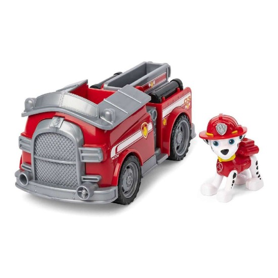 Spin Master Paw Patrol Όχημα με Κουταβάκι Marshall Fire Engine 
