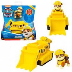 Spin Master Paw Patrol-Rubble Bulldozer Vehicle With Pup