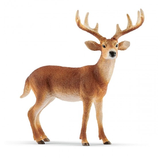 Schleich Μινιατούρα ελάφι με λευκή ουρά