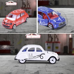 Majorette French Touch Premium Cars, 6-asst.