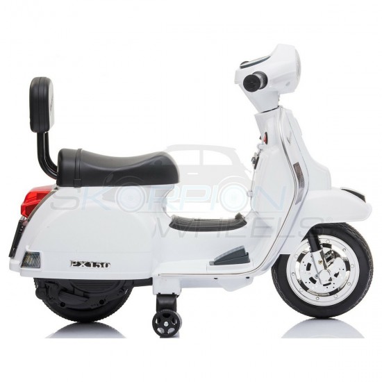 SkorpioWheels Παιδική Μηχανή Licensed Vespa Piaggio Ηλεκτροκίνητη