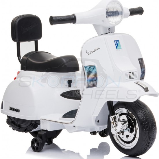 SkorpioWheels Παιδική Μηχανή Licensed Vespa Piaggio Ηλεκτροκίνητη