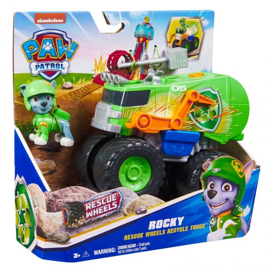 Spin Master Paw Patrol Rescue Wheels Rocky Recycle Truck 20145823