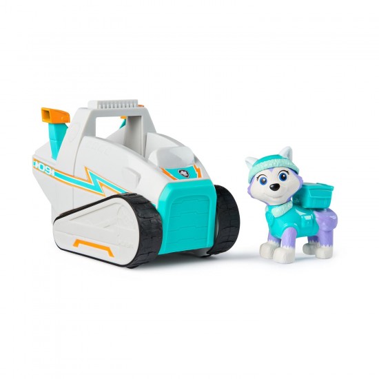 Spin Master Paw Patrol Snowmobile Vehicle with Everest Figurine