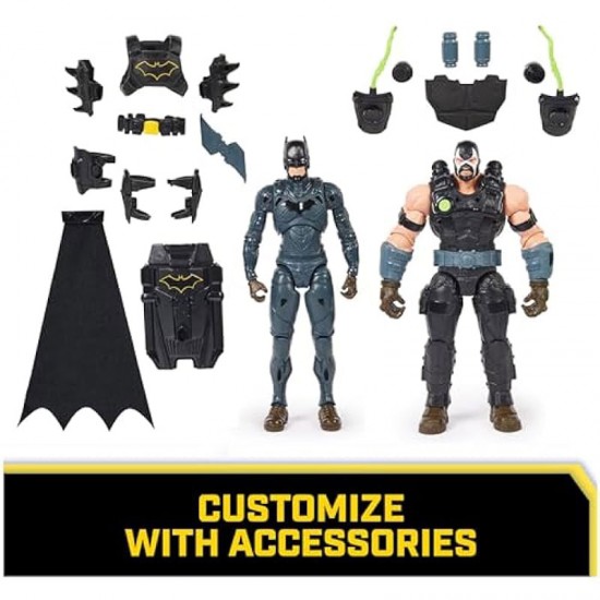 Spin Master Φιγούρες Δράσης Batman Battle Pack Bane And Batman & Accessories 30cm 6069225