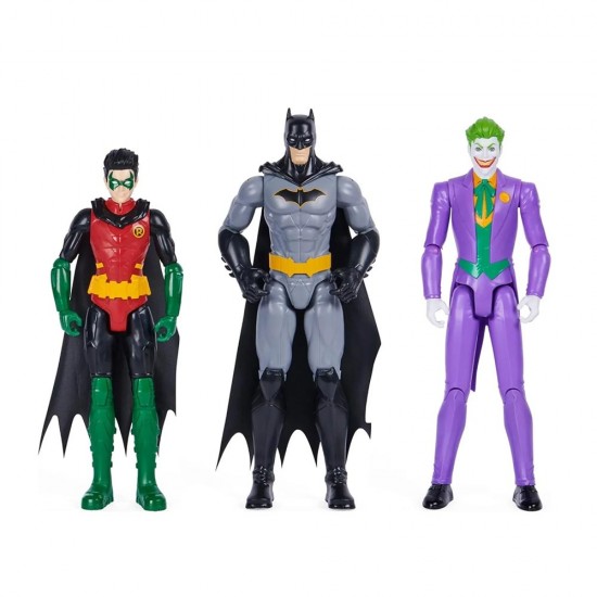 Spin Master Φιγούρες Δράσης Batman & Robin vs. The Joker 30cm 6064967